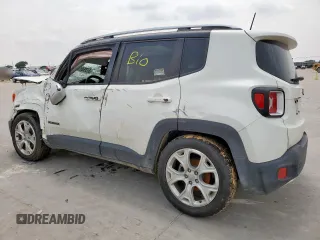 2018 Jeep Renegade Limited with VIN ZACCJADBXJPH49671, listed as a Copart auction lot 57353395 with 49,582 mi miles and Clean title. Bid and sale history available at DreamBid. Image 2.