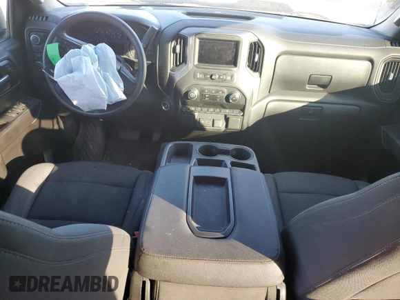 2022 Chevrolet Silverado 1500 Custom Trail Boss with VIN 3GCPDCED5NG682182, listed as a Copart auction lot 70494034 with Not Provided miles and Salvage Title. Bid and sale history available at DreamBid. Image 8.
