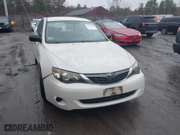 2008 Subaru Impreza Sedan (Natl) i w/Premium Pkg with VIN JF1GE61678H502027, listed as a IAAI auction lot 41976204 with 107,381 mi miles. Bid and sale history available at carsss.com. Image 6.