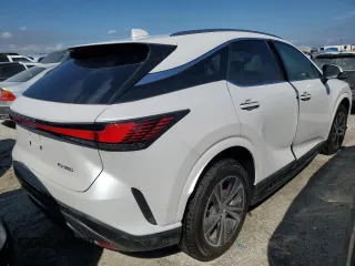 2024 Lexus RX with VIN 2T2BAMBAXRC041687, listed as a Copart auction lot 74264224 with Not Provided miles and Salvage Title. Bid and sale history available at carsss.com. Image 3.
