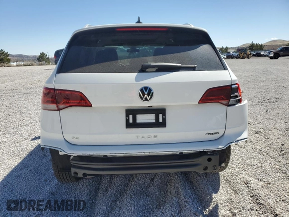 2024 Volkswagen Taos SE z VIN 3VVVX7B22RM047874, wystawiony jako Copart lot #50421665 z przebiegiem 4 744 mil mil oraz Szkoda całkowita • Salvage title. Historia ofert i sprzedaży dostępna na DreamBid. Obrazek 6.