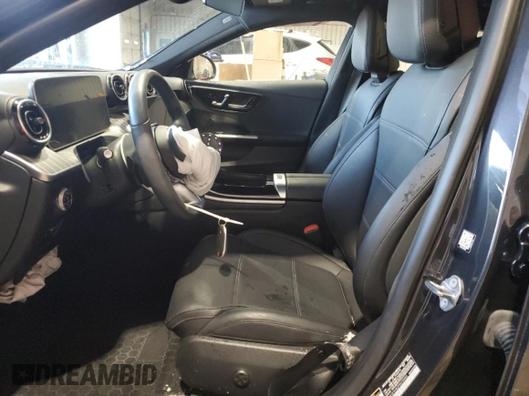 2023 Mercedes-Benz C 300 with VIN W1KAF4HB2PR078985, listed as a Copart auction lot 41770995 with Not Provided miles and Salvage Title. Bid and sale history available at DreamBid. Image 7.