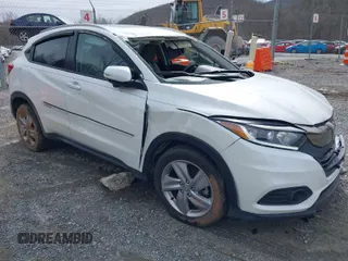 2020 Honda HR-V EX with VIN 3CZRU6H53LM708933, listed as a IAAI auction lot 41695577 with 92,703 mi miles. Bid and sale history available at carsss.com. Image 1.