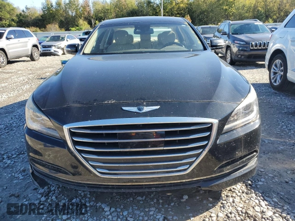 2017 Genesis G80 3.8L with VIN KMHGN4JE9HU194786, listed as a Copart auction lot 79627574 with 153,342 mi miles and Salvage Title. Bid and sale history available at carsss.com. Image 5.