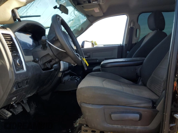 2012 Ram 2500 Big Horn with VIN 3C6UD5DL1CG283491, listed as a Copart auction lot 86823304 with 0 mi miles and Salvage Title. Bid and sale history available at carsss.com. Image 7.
