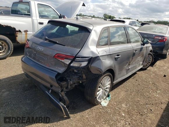 2017 Audi A3 e-tron Sportback Premium z VIN WAUUPBFF0HA040098, wystawiony jako Copart lot #67541104 z przebiegiem 17 164 mil mil oraz Szkoda całkowita • Salvage title. Historia ofert i sprzedaży dostępna na DreamBid. Obrazek 3.