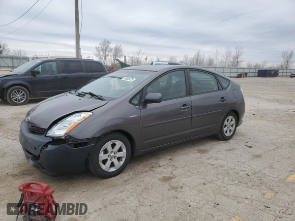 2008 Toyota Prius with VIN JTDKB20U883433531, listed as a Copart auction lot 50938975 with 0 mi miles and Salvage Title. Bid and sale history available at carsss.com. Image 1.