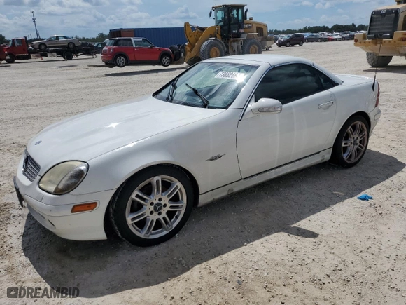 2004 Mercedes-Benz SLK-Class with VIN WDBKK49F54F305769, listed as a Copart auction lot 73852484 with 73,946 mi miles and Salvage Title. Bid and sale history available at carsss.com. Image 1.