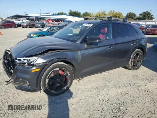 2019 Audi SQ5 Prestige with VIN WA1C4AFY8K2041823, listed as a Copart auction lot 72971184 with 42,281 mi miles and Salvage Title. Bid and sale history available at carsss.com. Image 1.