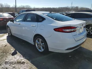 2018 Ford Fusion SE with VIN 3FA6P0H7XJR133458, listed as a Copart auction lot 42201015 with 135,136 mi miles and Salvage Title. Bid and sale history available at carsss.com. Image 2.