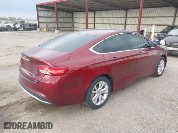 2015 Chrysler 200 Limited z VIN 1C3CCCAB8FN575131, wystawiony jako IAAI lot #42109879 z przebiegiem 104 384 mil mil oraz . Historia ofert i sprzedaży dostępna na DreamBid. Obrazek 4.