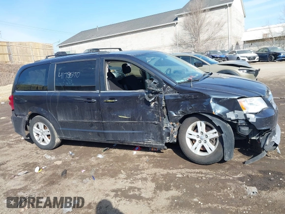2013 Dodge Grand Caravan Crew with VIN 2C4RDGDG8DR795483, listed as a IAAI auction lot 41781570 with 188,098 mi miles and . Bid and sale history available at DreamBid. Image 13.