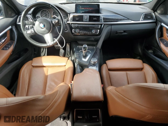 2017 BMW 3 Series 340i xDrive with VIN WBA8B7G30HNU38003, listed as a Copart auction lot 51908975 with 58,888 mi miles and Clean title. Bid and sale history available at DreamBid. Image 8.
