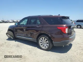 2020 Ford Explorer Limited z VIN 1FM5K8FW1LGA00705, wystawiony jako Copart lot #64450035 z przebiegiem 41 952 mil mil oraz Szkoda całkowita • Salvage title. Historia ofert i sprzedaży dostępna na DreamBid. Obrazek 2.