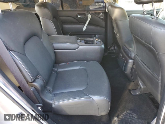 2022 Infiniti QX80 PREMIUM SELECT with VIN JN8AZ2AE7N9292768, listed as a Copart auction lot 76364934 with 25,835 mi miles and Non Repairable. Bid and sale history available at carsss.com. Image 11.