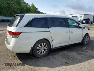 2015 Honda Odyssey EX with VIN 5FNRL5H4XFB022780, listed as a Copart auction lot 54724545 with Not Provided miles and Salvage Title. Bid and sale history available at DreamBid. Image 3.