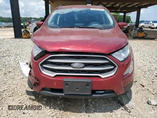 2021 Ford EcoSport SE with VIN MAJ3S2GE7MC449092, listed as a Copart auction lot 62595175 with 92,760 mi miles and Salvage title. Bid and sale history available at DreamBid. Image 5.