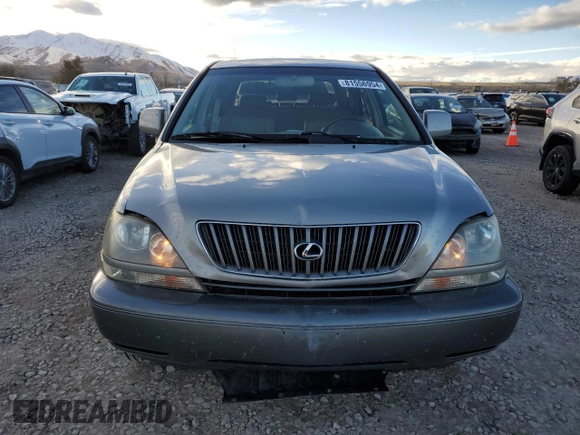 2000 Lexus RX 300 with VIN JT6HF10U4Y0121370, listed as a Copart auction lot 81556954 with 227,842 mi miles and Salvage Title. Bid and sale history available at carsss.com. Image 5.
