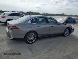 2024 BMW 5 Series 530i with VIN WBA43FJ01RCR17208, listed as a Copart auction lot 46134355 with 8,688 mi miles and Non Repairable. Bid and sale history available at carsss.com. Image 3.