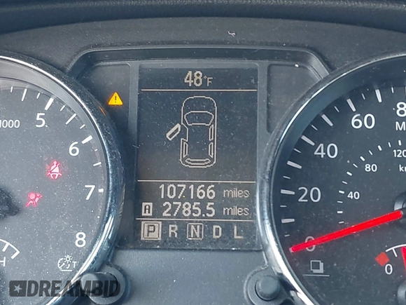 2013 Nissan Rogue SL with VIN JN8AS5MV1DW122133, listed as a IAAI auction lot 42052678 with 107,166 mi miles and . Bid and sale history available at DreamBid. Image 15.