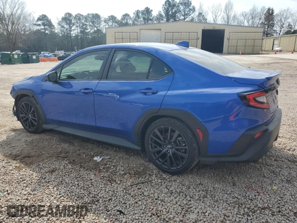 2023 Subaru WRX Premium with VIN JF1VBAF64P9821650, listed as a Copart auction lot 46983085 with 13,016 mi miles and Salvage title. Bid and sale history available at DreamBid. Image 2.