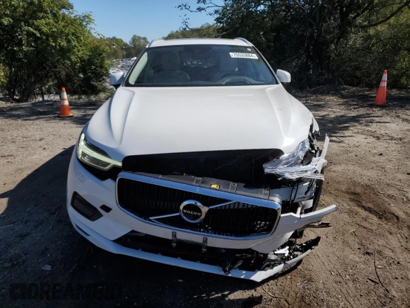 2020 Volvo XC60 Momentum z VIN YV4102DK5L1421574, wystawiony jako Copart lot #75533884 z przebiegiem 60 353 mil mil oraz Szkoda całkowita • Salvage title. Historia ofert i sprzedaży dostępna na DreamBid. Obrazek 5.