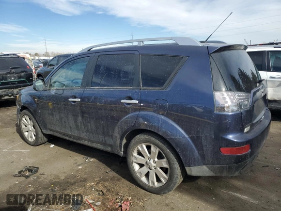 2007 Mitsubishi Outlander XLS with VIN JA4MT41X17Z020320, listed as a Copart auction lot 43949725 with 214,347 mi miles and Salvage Title. Bid and sale history available at carsss.com. Image 2.