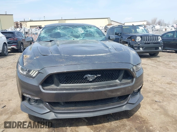 2017 Ford Mustang GT with VIN 1FA6P8CFXH5271477, listed as a IAAI auction lot 42005940 with 39,261 mi miles and . Bid and sale history available at carsss.com. Image 12.