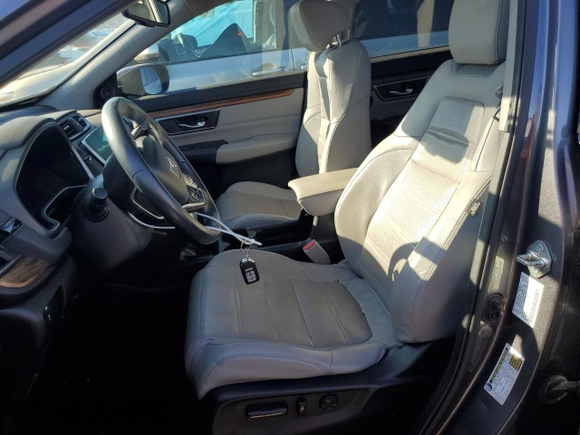 2017 Honda CR-V EX-L with VIN 7FARW1H84HE014443, listed as a Copart auction lot 54170905 with 100,253 mi miles and Salvage Title. Bid and sale history available at DreamBid. Image 7.