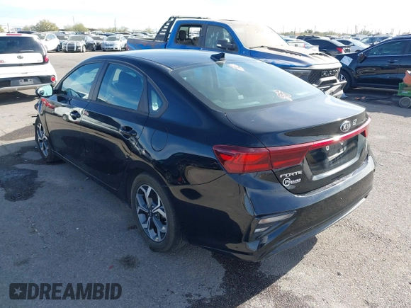 2021 Kia Forte LXS with VIN 3KPF24AD1ME335813, listed as a IAAI auction lot 41062537 with 111,491 mi miles. Bid and sale history available at carsss.com. Image 3.