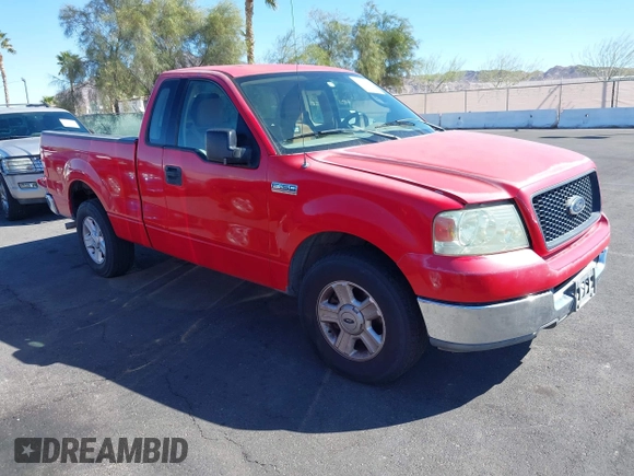 2004 Ford F-150 XL with VIN 1FTRF12WX4NA24344, listed as a IAAI auction lot 41865831 with 205,885 mi miles. Bid and sale history available at carsss.com. Image 1.