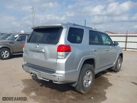 2011 Toyota 4Runner SR5 with VIN JTEZU5JR8B5016793, listed as a IAAI auction lot 41749448 with 163,514 mi miles. Bid and sale history available at carsss.com. Image 4.