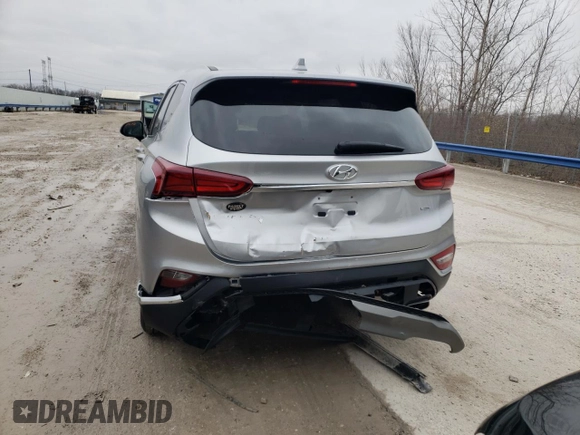 2020 Hyundai Santa Fe SEL with VIN 5NMS3CAD4LH299130, listed as a Copart auction lot 71624572 with 22,656 mi miles. Bid and sale history available at carsss.com. Image 6.