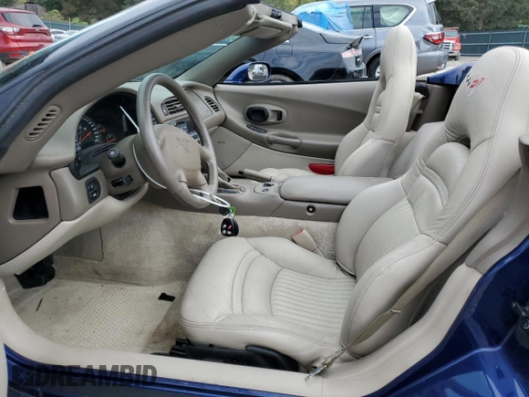 2004 Chevrolet Corvette with VIN 1G1YY32G845124459, listed as a Copart auction lot 72226674 with 25,361 mi miles and Salvage Title. Bid and sale history available at carsss.com. Image 7.