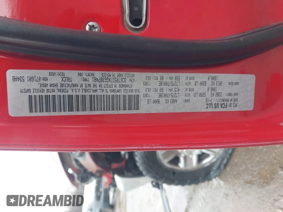 2016 Ram 2500 SLT with VIN 3C6TR5DTXGG387481, listed as a IAAI auction lot 41524798 with 137,193 mi miles. Bid and sale history available at carsss.com. Image 9.