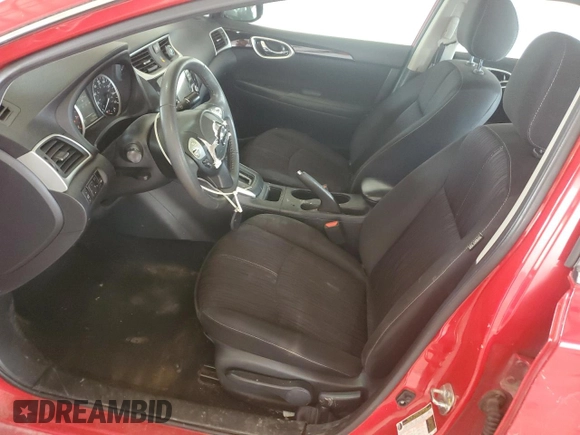 2017 Nissan Sentra SV with VIN 3N1AB7AP1HL693648, listed as a Copart auction lot 62637355 with 156,252 mi miles and Salvage title. Bid and sale history available at DreamBid. Image 7.