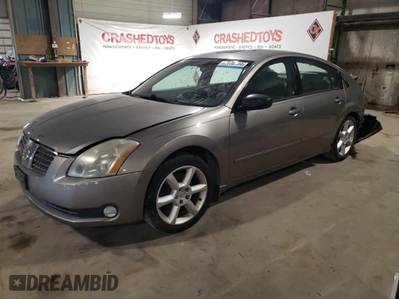 2005 Nissan Maxima 3.5 SE with VIN 1N4BA41E15C850559, listed as a Copart auction lot 67776784 with 0 mi miles and Salvage Title. Bid and sale history available at carsss.com. Image 1.