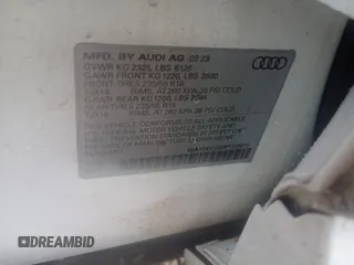 2023 Audi Q3 S line Premium with VIN WA1DECF37P1112072, listed as a IAAI auction lot 42744228 with 51,288 mi miles and . Bid and sale history available at DreamBid. Image 2.