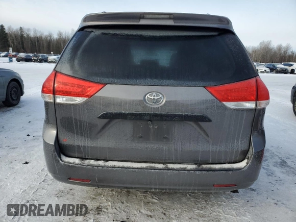 2011 Toyota Sienna with VIN 5TDZK3DC6BS151402, listed as a Copart auction lot 86147774 with 388,569 mi miles and Clean Title. Bid and sale history available at carsss.com. Image 6.