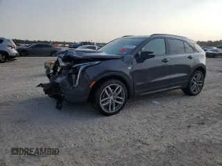 2022 Cadillac XT4 FWD Sport with VIN 1GYFZER45NF156035, listed as a Copart auction lot 65836294 with 62,443 mi miles and Salvage Title. Bid and sale history available at carsss.com. Image 1.