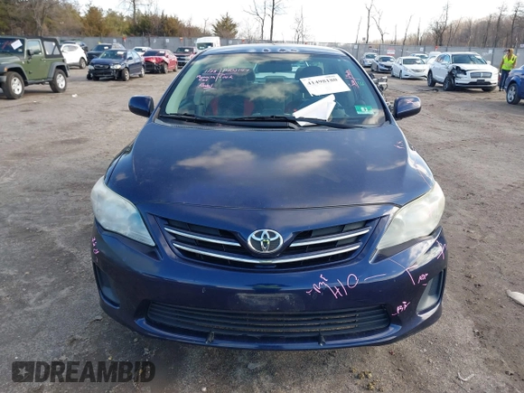 2013 Toyota Corolla L with VIN 2T1BU4EE4DC958837, listed as a IAAI auction lot 41498180 with 181,129 mi miles. Bid and sale history available at carsss.com. Image 12.