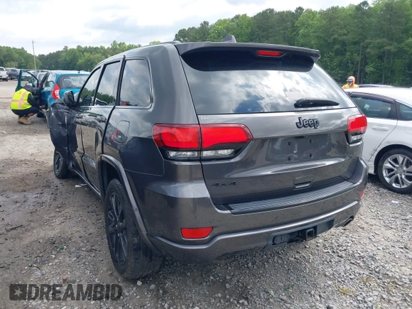 2017 Jeep Grand Cherokee Altitude with VIN 1C4RJFAG1HC866674, listed as a IAAI auction lot 42308653 with 98,123 mi miles and . Bid and sale history available at DreamBid. Image 3.