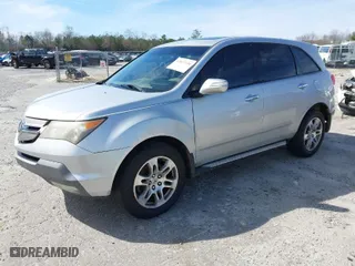 2007 Acura MDX Tech Pkg with VIN 2HNYD28377H511187, listed as a IAAI auction lot 41607536 with 254,451 mi miles. Bid and sale history available at carsss.com. Image 2.