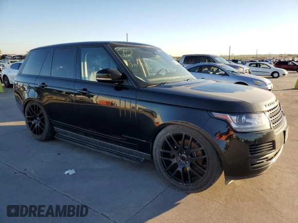 2015 Land Rover Range Rover with VIN SALGR2VF9FA240821, listed as a Copart auction lot 81156374 with 136,243 mi miles and Clean Title. Bid and sale history available at carsss.com. Image 4.