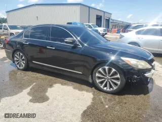 2013 Hyundai Genesis 5.0L R-Spec with VIN KMHGC4DH6DU236109, listed as a Copart auction lot 62942584 with 161,955 mi miles and Salvage Title. Bid and sale history available at carsss.com. Image 4.