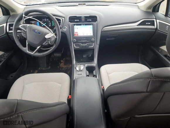 2019 Ford Fusion SE with VIN 3FA6P0HD0KR249646, listed as a Copart auction lot 44109465 with 17,012 mi miles and Salvage Title. Bid and sale history available at carsss.com. Image 8.