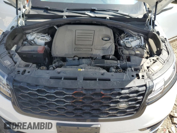 2021 Land Rover Range Rover Velar R-Dynamic S with VIN SALYT2EX1MA305477, listed as a Copart auction lot 56229935 with 45,222 mi miles and Salvage title. Bid and sale history available at DreamBid. Image 12.