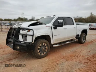 2021 Chevrolet Silverado 3500HD LT with VIN 1GC4YTEY1MF153645, listed as a Copart auction lot 82538084 with 119,488 mi miles and Salvage Title. Bid and sale history available at carsss.com. Image 1.