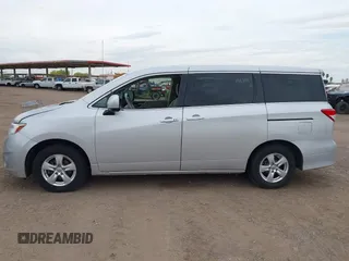 2015 Nissan Quest SV with VIN JN8AE2KP8F9125445, listed as a IAAI auction lot 42040196 with 125,218 mi miles. Bid and sale history available at carsss.com. Image 14.