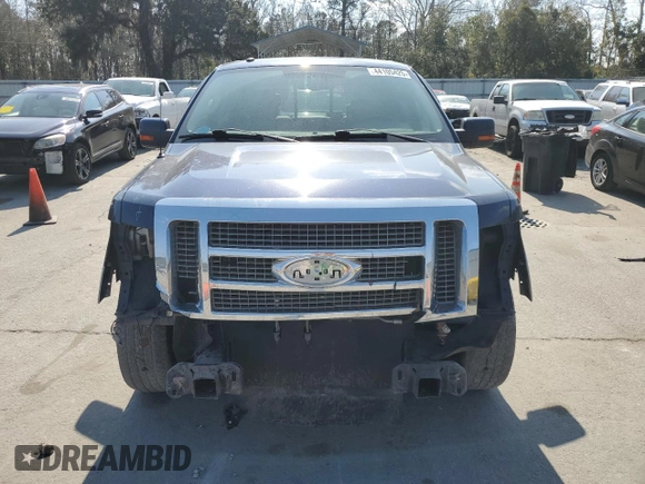 2009 Ford F-150 XL with VIN 1FTPW12VX9FA74998, listed as a Copart auction lot 44105425 with 160,244 mi miles and Salvage Title. Bid and sale history available at carsss.com. Image 5.